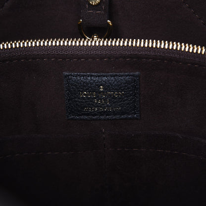 Louis Vuitton Calfskin Monogram Kimono Tote PM Black 8 of 11
