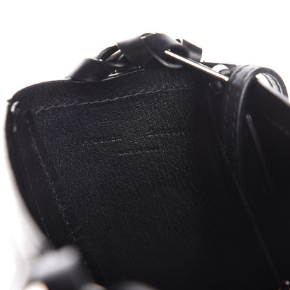 Proenza Schouler Smooth Calfskin Medium Hex Bucket Bag Black 7 of 8