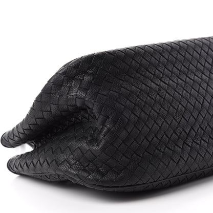Bottega Veneta Grainy Calfskin Intrecciato Woven Tote Black 6 of 10