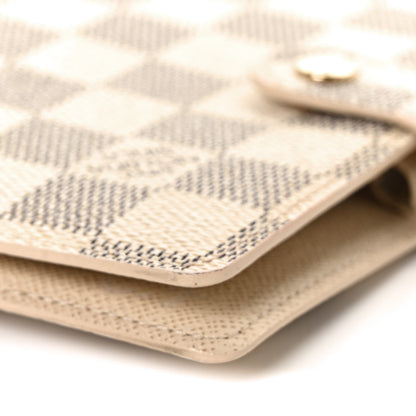 Louis Vuitton Damier Azur Small Ring Agenda Cover 7 of 8