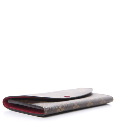 Louis Vuitton Monogram Emilie Wallet Fuchsia 4 of 10
