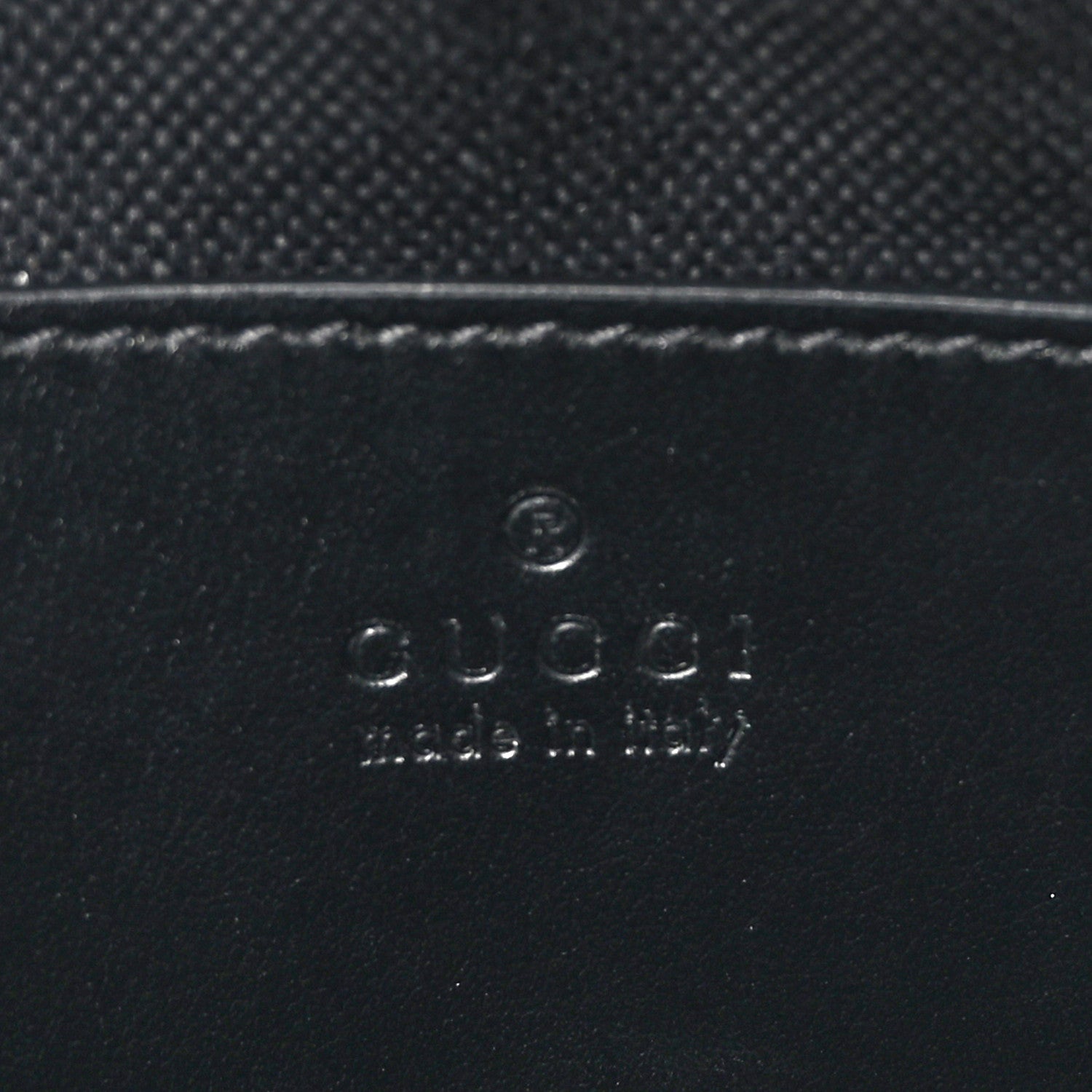 Gucci Calfskin Matelasse Monochrome Mini GG Marmont Chain Shoulder Bag Black 6 of 10