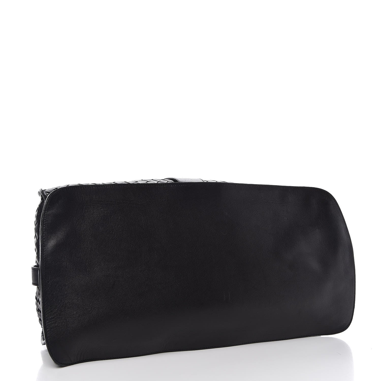 Bottega Veneta Nappa Intrecciato Shoulder Bag Black 4 of 17