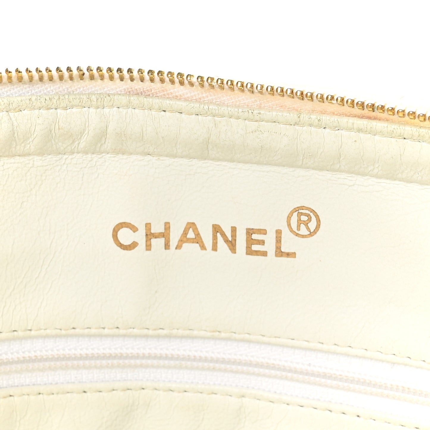 Caviar CC Shoulder Bag White