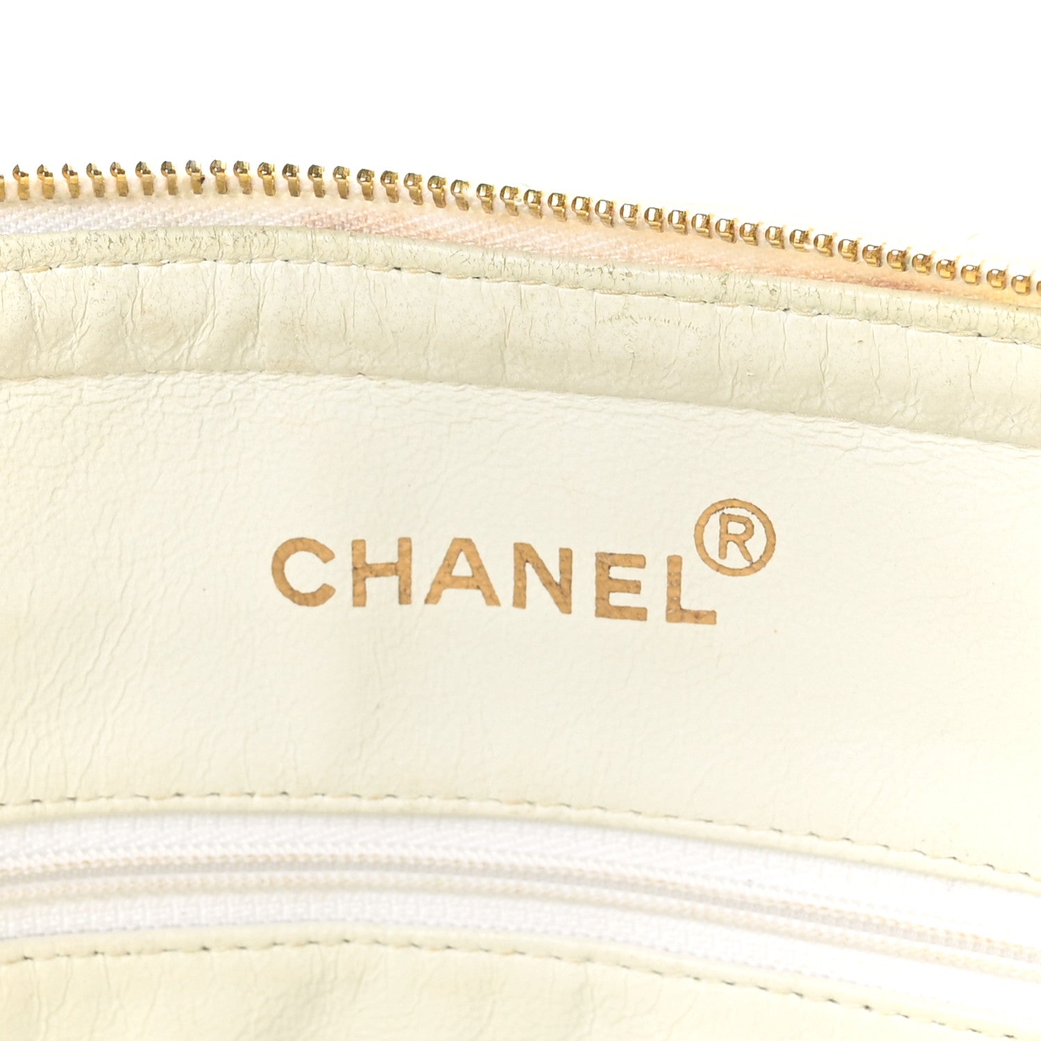 Chanel Caviar CC Shoulder Bag White 7 of 12