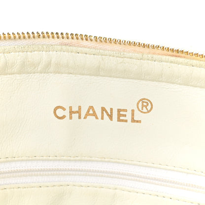 Chanel Caviar CC Shoulder Bag White 7 of 12