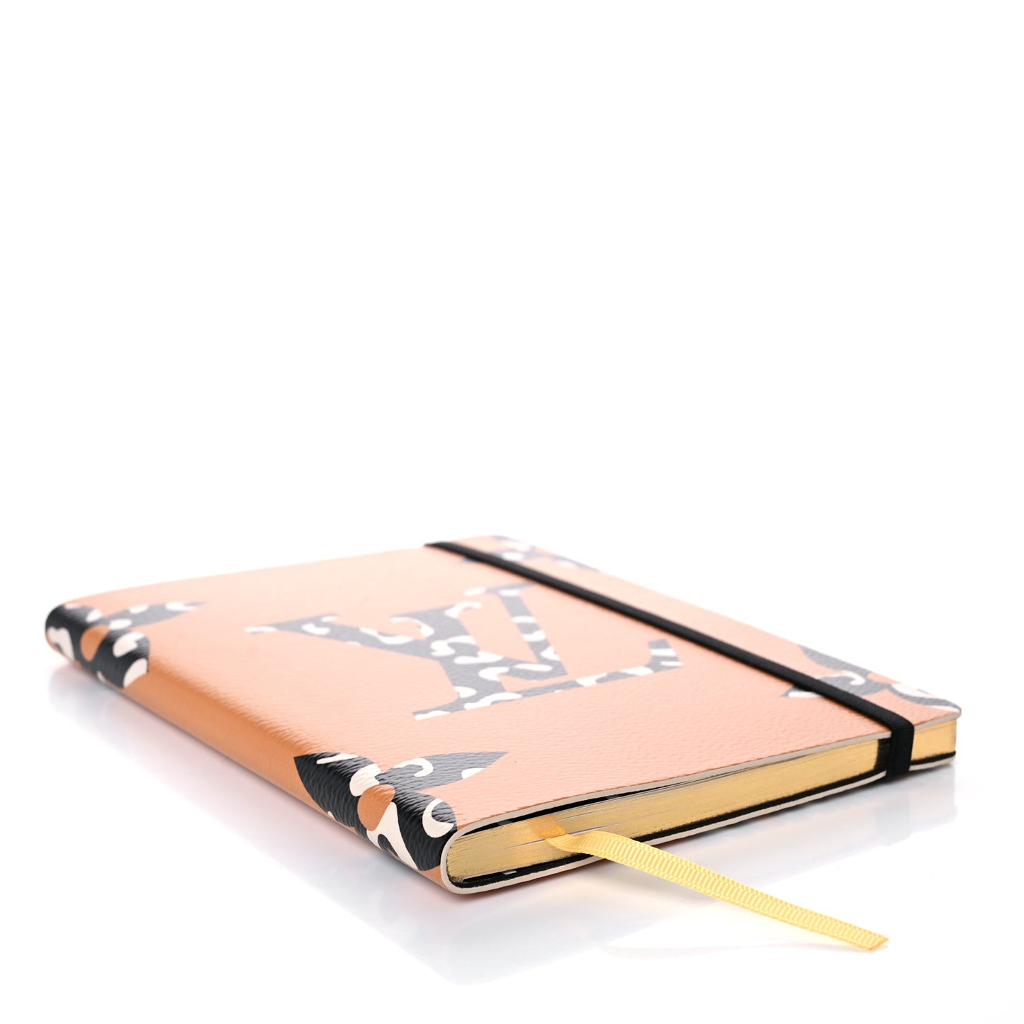 Monogram Giant Jungle Clemence Notebook MM Caramel