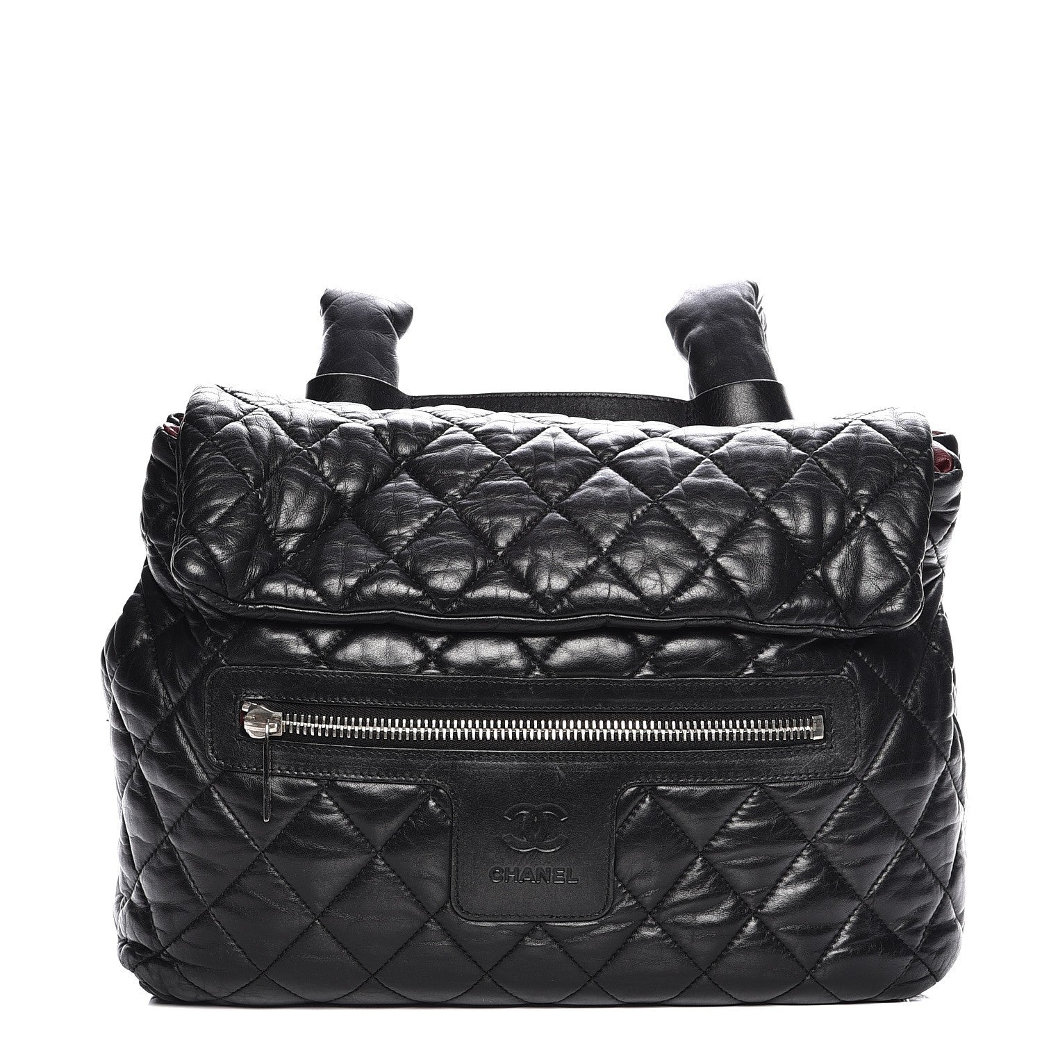 Chanel Lambskin Coco Cocoon Backpack Black 1 of 10