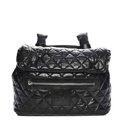 Chanel Lambskin Coco Cocoon Backpack Black 1 of 10