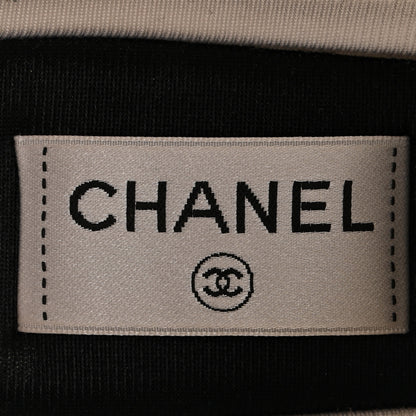 Chanel Fabric Laminated Calfskin Stretch CC Womens Sneakers 40 White Silver 7 of 11