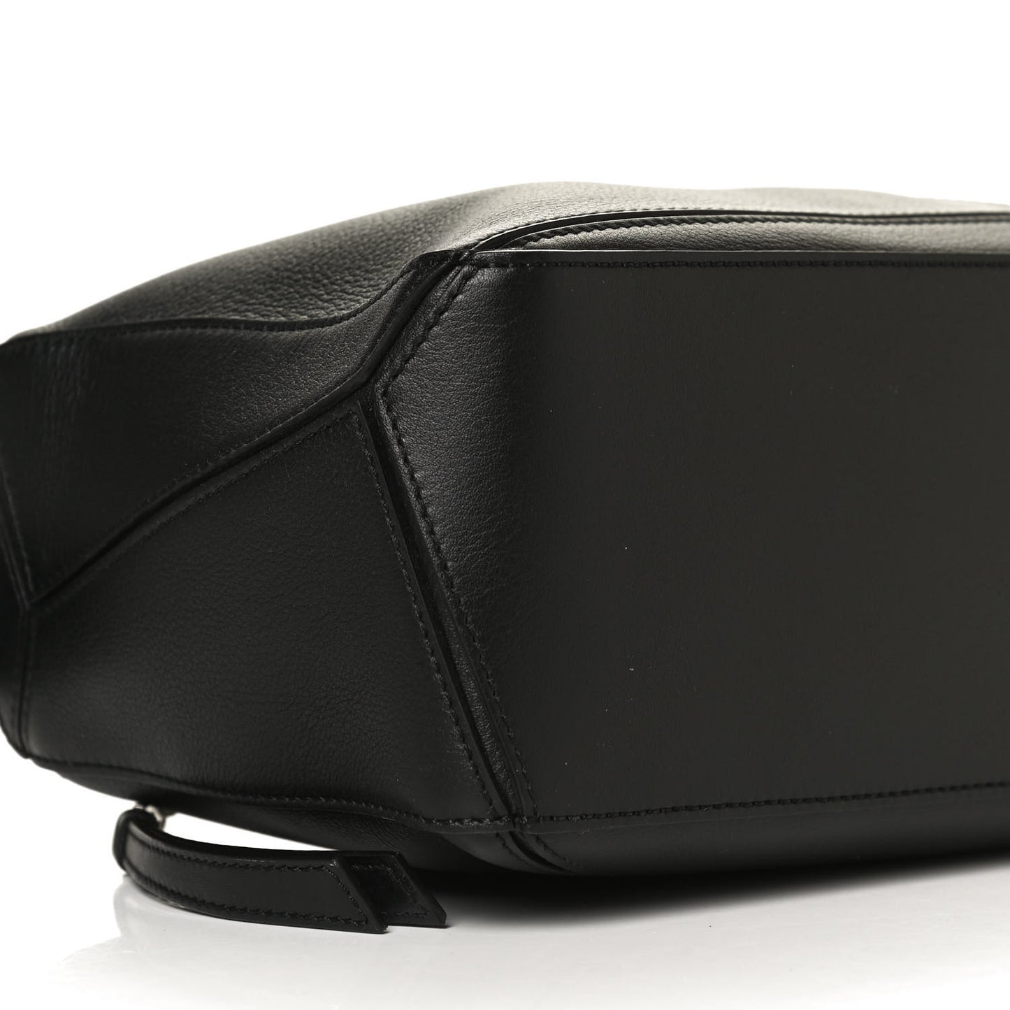 Calfskin Small Puzzle Bag Black