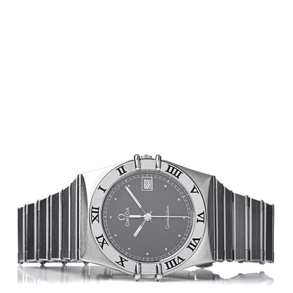 Omega Stainless Steel 33mm Constellation Quartz Watch Black 396.1076 3 of 6