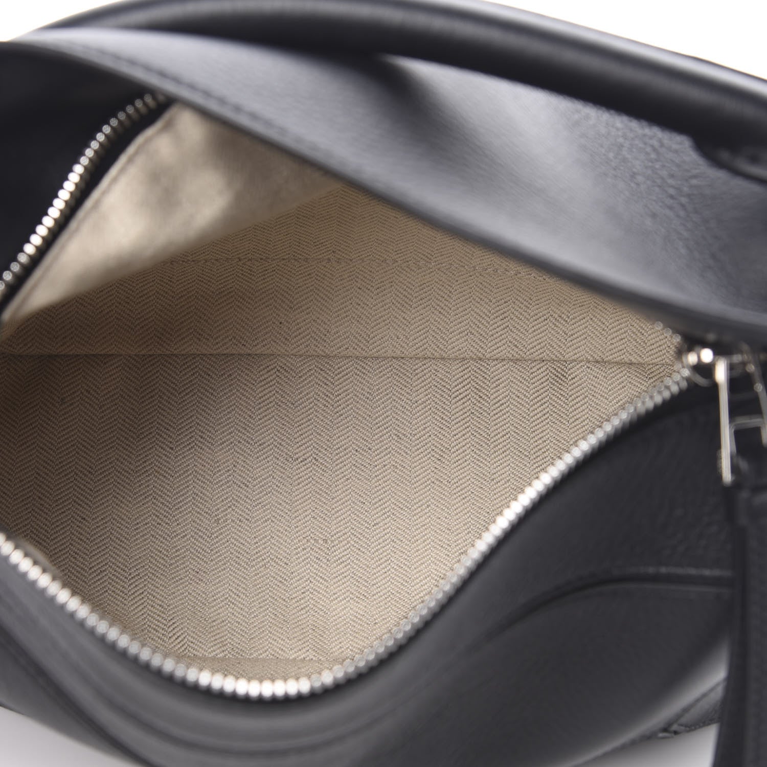 Loewe Calfskin Small Puzzle Bag Black 4 of 9