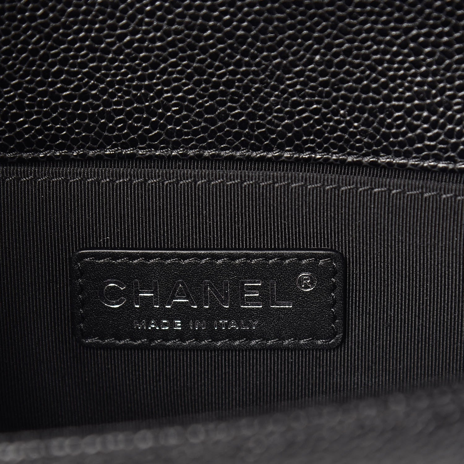 Chanel Caviar Quilted Small Boy Flap Black 6 of 10