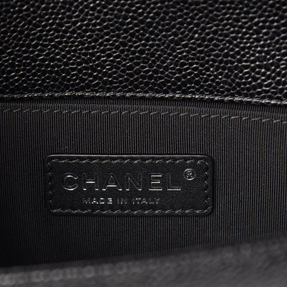 Chanel Caviar Quilted Small Boy Flap Black 6 of 10