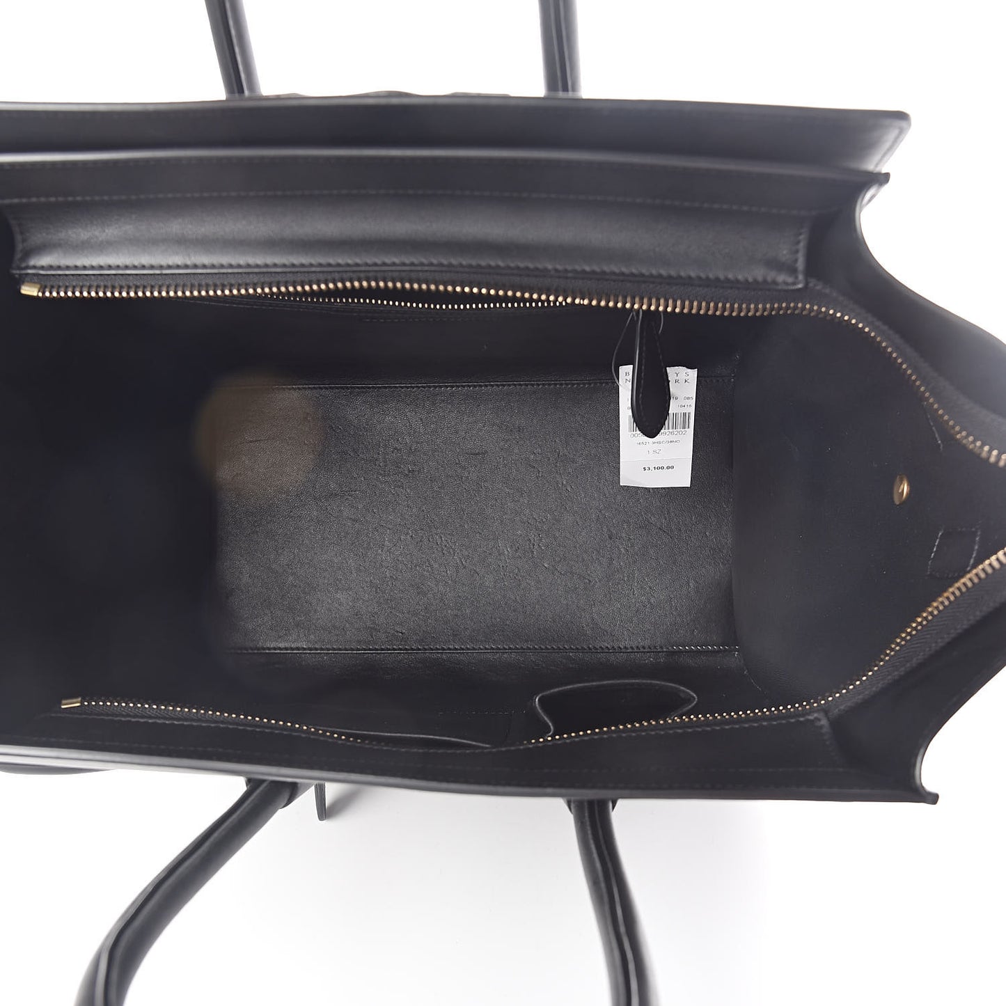 Smooth Calfskin Mini Luggage Black