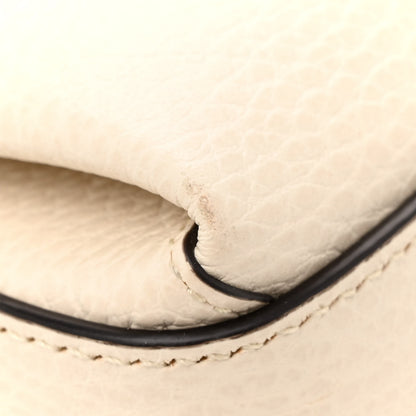 Gucci Dollar Calfskin Interlocking G Crossbody Bag Mystic White 13 of 14