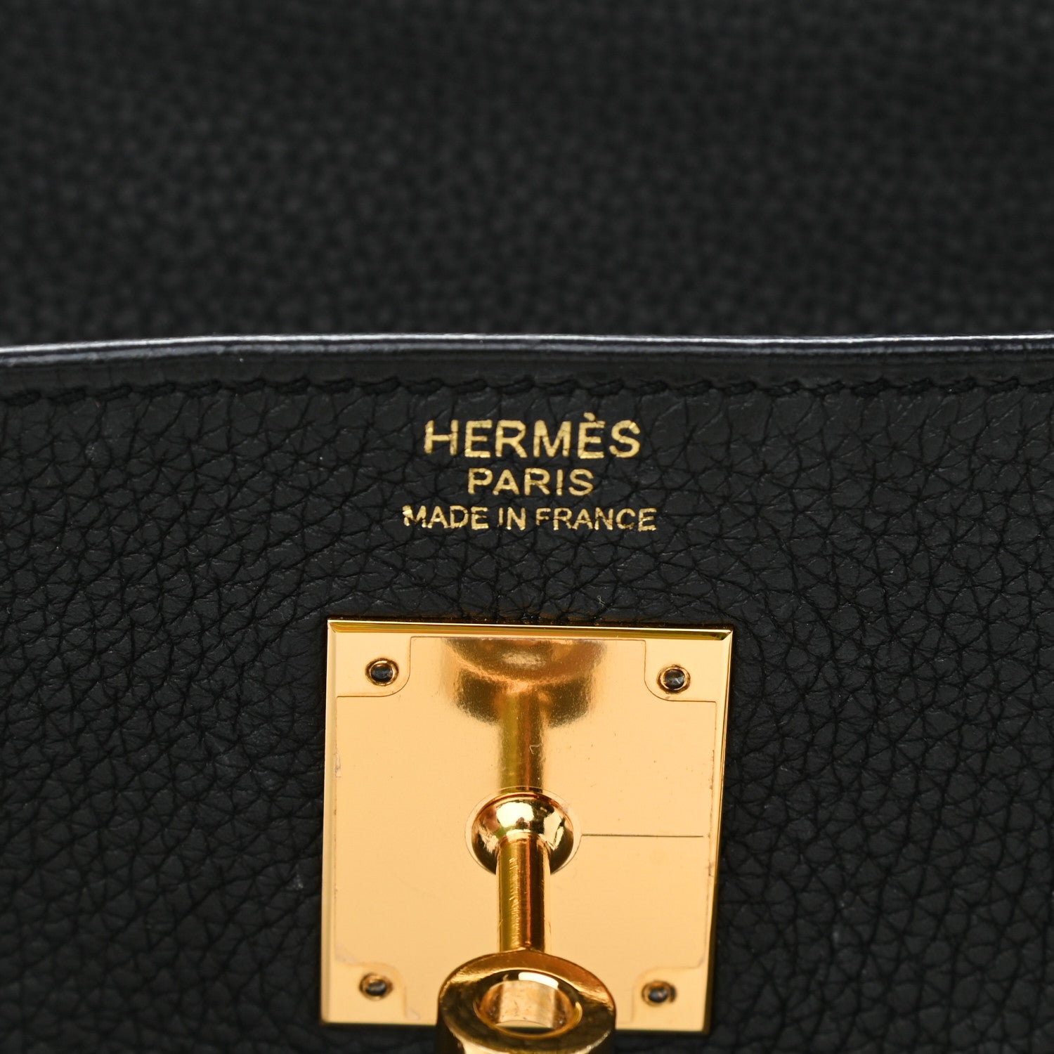 Hermes Togo Kelly Retourne 32 Black 6 of 10