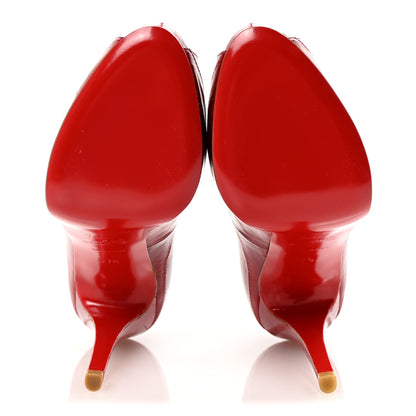 Christian Louboutin Eel New Very Prive 120 Pumps 37.5 Red 6 of 9