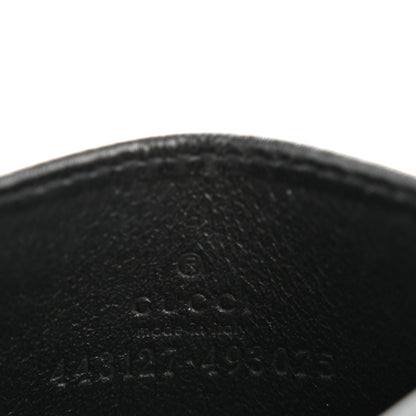 Gucci Calfskin Matelasse GG Marmont Card Holder Black 6 of 10