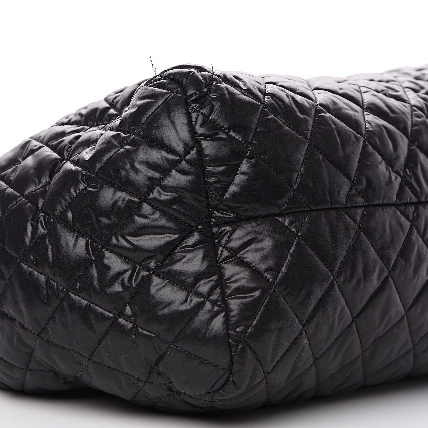 Chanel Nylon Coco Cocoon Bowler Black 7 of 13