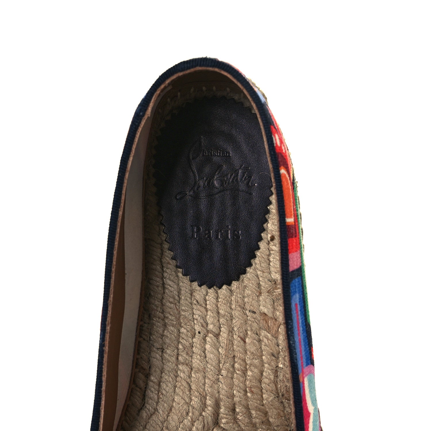 Christian Louboutin Canvas Mens Relax Max Espadrilles 41 Multicolor 7 of 8