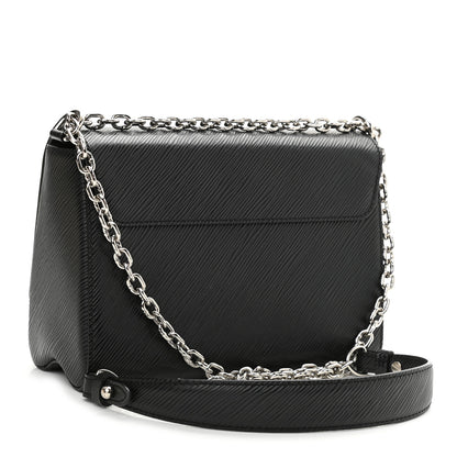 Louis Vuitton Epi Twist Shoulder Bag MM Black 3 of 10