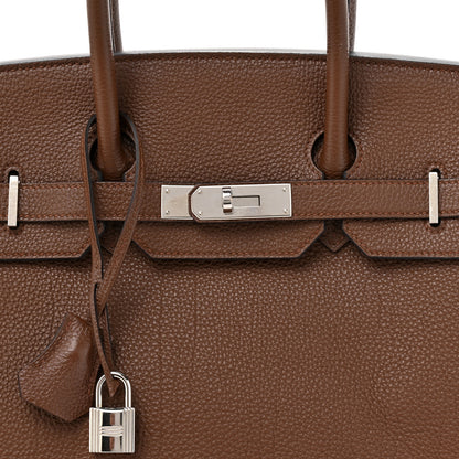 Hermes Togo Birkin 35 Brulee 8 of 16