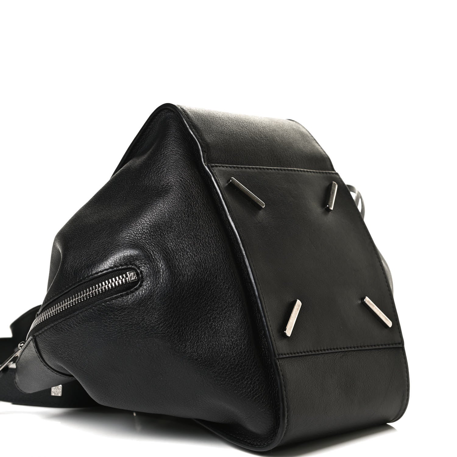 Loewe Calfskin Small Hammock Shoulder Bag Black 9 of 15