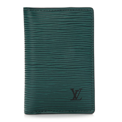 Louis Vuitton Epi Monogram Eclipse Pocket Organizer Deep Green 1 of 5