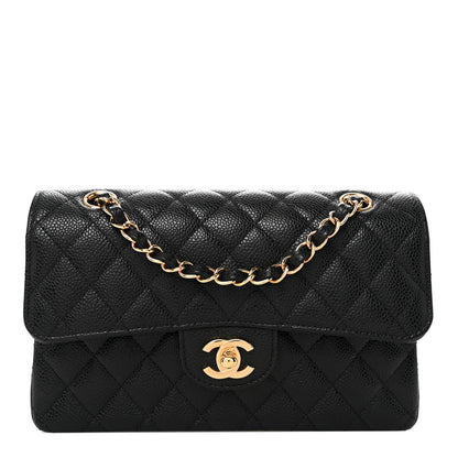 Chanel Caviar Quilted Small Double Flap Black 1 of 11
