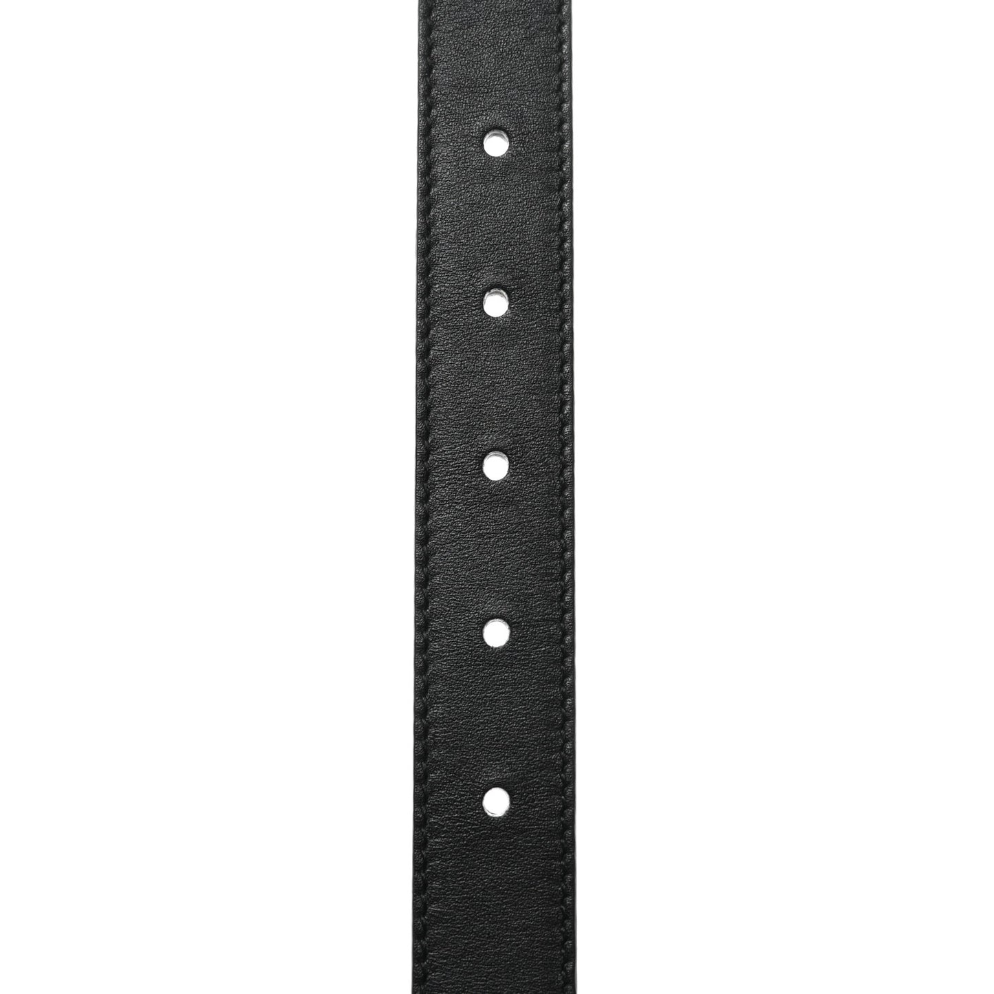 Calfskin Crystal Double G 30mm Belt 85 34 Black