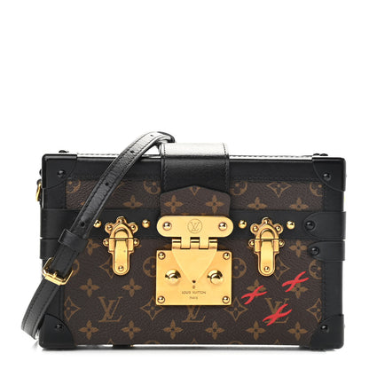 Louis Vuitton Monogram Petite Malle Black 1 of 11