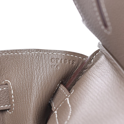 Hermes Togo Birkin 30 Etoupe 14 of 30
