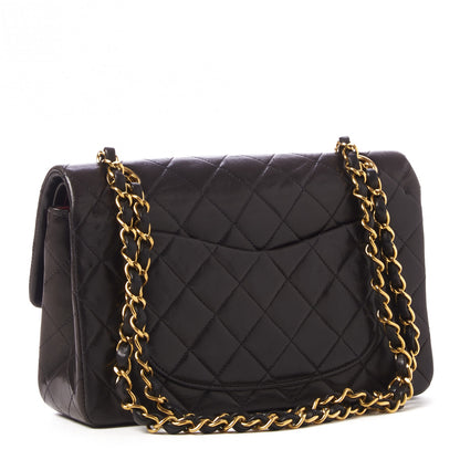 Chanel Lambskin Quilted Small Double Flap Black 2 of 13
