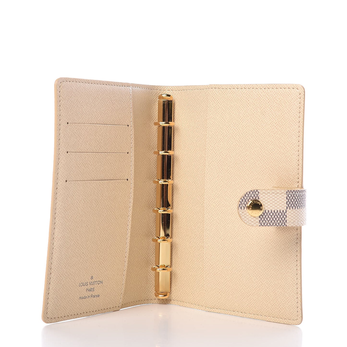 Damier Azur Small Ring Agenda Cover