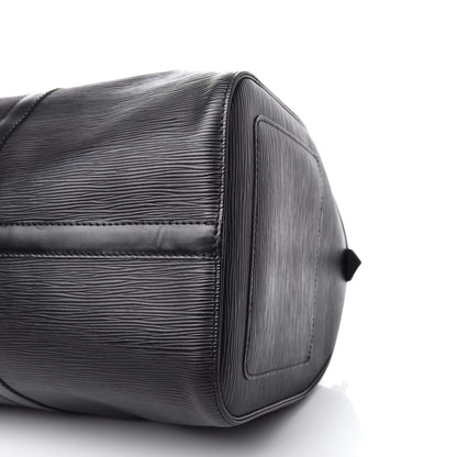 Louis Vuitton Epi Keepall 45 Black 9 of 11