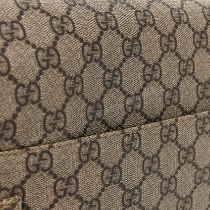 Gucci GG Plus Monogram Messenger Diaper Bag Dark Brown 12 of 12