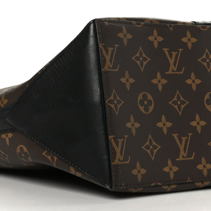 Louis Vuitton Monogram Macassar Weekend Tote GM 7 of 9