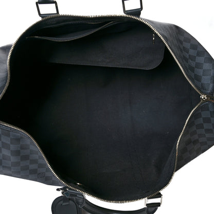 Louis Vuitton Damier Graphite Keepall Bandouliere 55 5 of 15