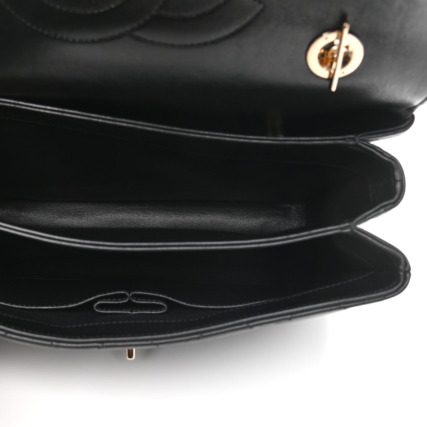 Chanel Lambskin Quilted Medium Trendy CC Flap Dual Handle Bag Black 5 of 9