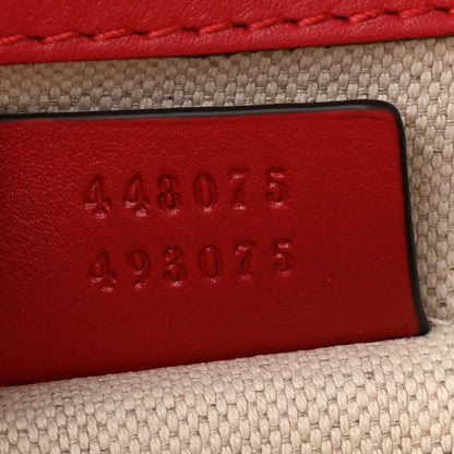 Gucci Calfskin Bamboo Web Medium Dionysus Top Handle Bag Red White Blue 9 of 16