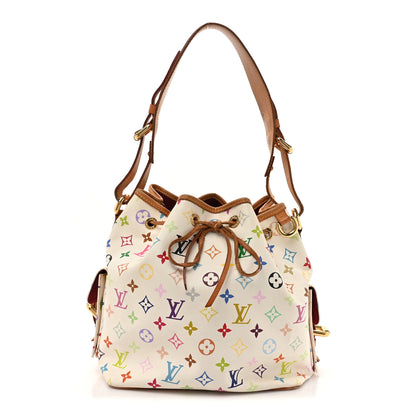 Louis Vuitton Monogram Multicolor Petit Noe White 1 of 20