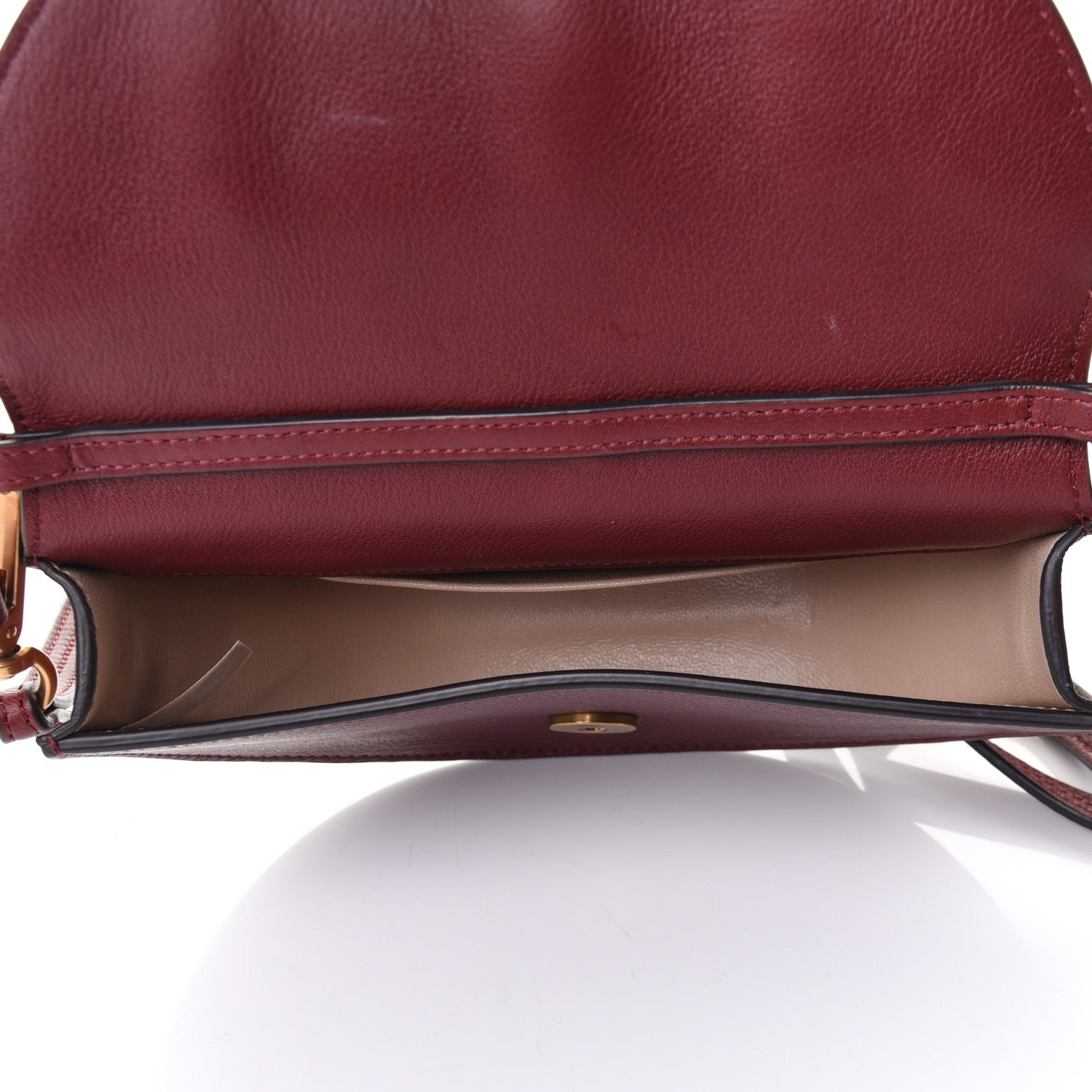Chloe Calfskin Small Nile Bracelet Minaudiere Bag Plum Purple 8 of 18