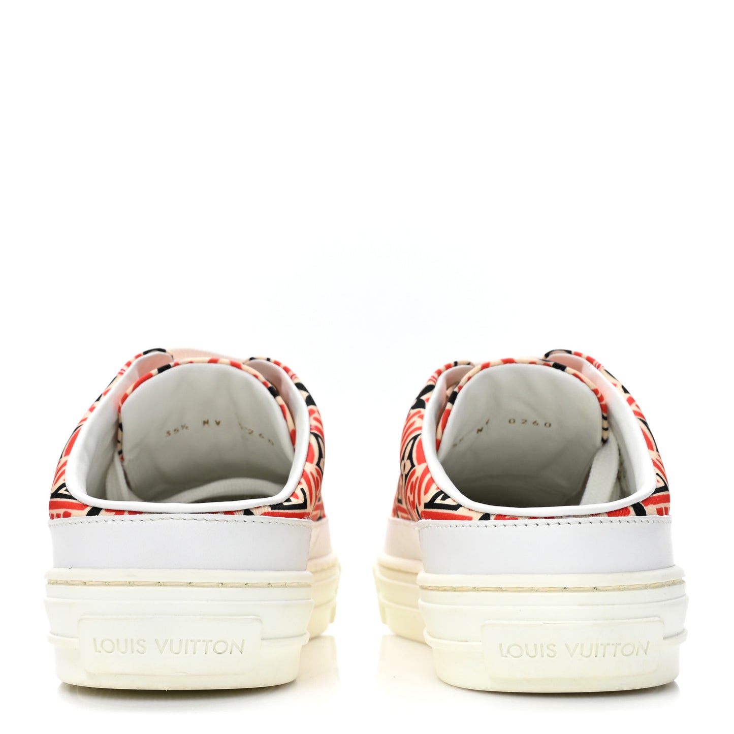 Nylon Monogram Crafty Open Back Sneaker 35.5