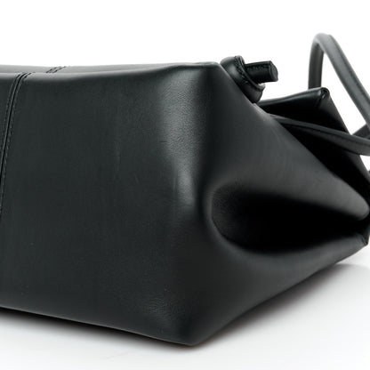 Bottega Veneta Calfskin Small Falcon Shoulder Bag Black 11 of 11
