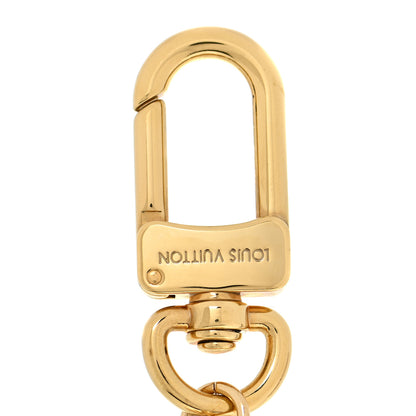 Louis Vuitton LV Circle Bag Charm Key Holder Gold 3 of 4