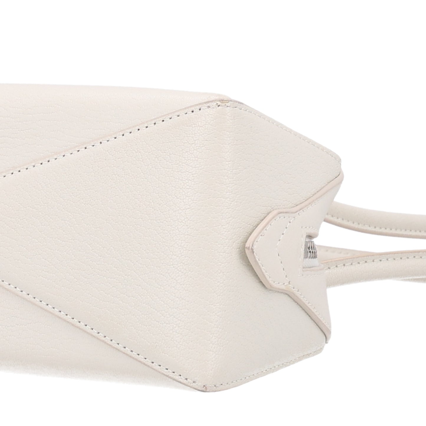 Goatskin Medium Le Teckel Bag Ivoire