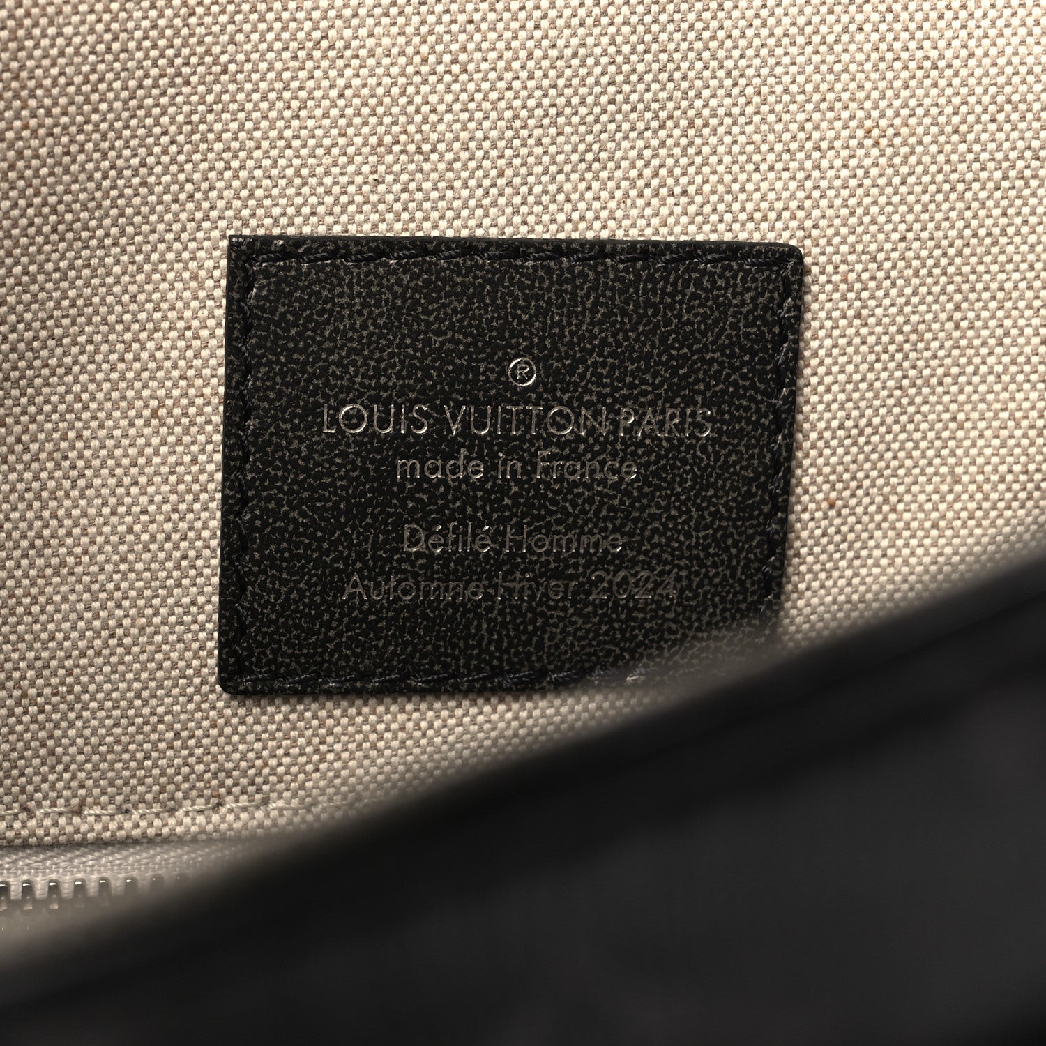 Louis Vuitton Brushed Monogram Eclipse Christopher MM Backpack Black 6 of 9