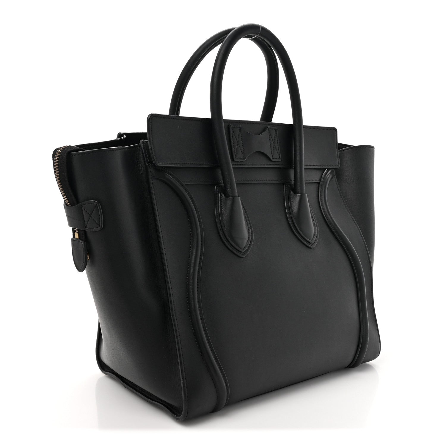 Celine Smooth Calfskin Mini Luggage Black 3 of 19